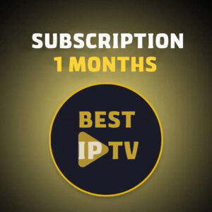 01 Months IPTV Subscription