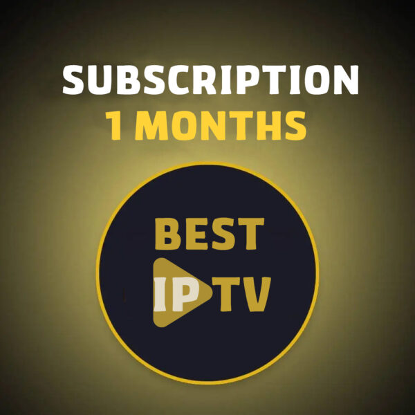 01 Months IPTV Subscription