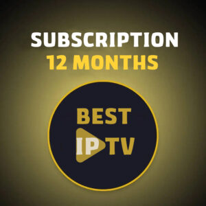 12 Months IPTV Subscription