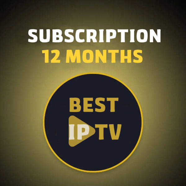 12 Months IPTV Subscription